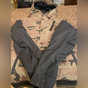 Holden’s Camo Jacket with Hood